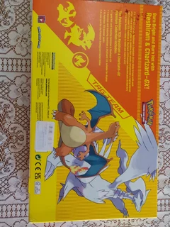 The Pokémon TCG: Reshiram &amp; Charizard-GX Premium Collection box