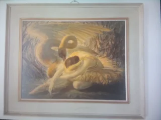 Print of Dying Swan by Tretchiko 1949 1951