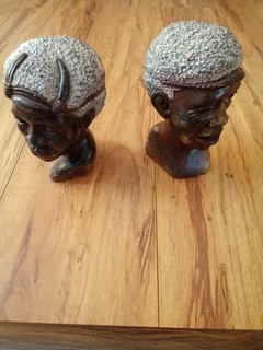 Hand Carved Stone Ornament  Set