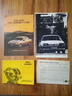 Opel Rekord (Berlina) 1984 - Maintenance Manual