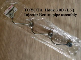 Diesel injector Return flow pipe assembly for Toyota Hilux.