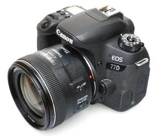 CANON EOS 77D 24.2 Megapixel Camera with 18-55m lens + 50mm 1.8 STM Lens