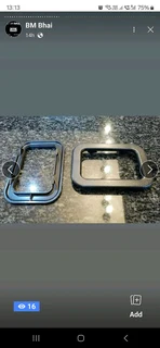 BMW E30 interior door handle trims