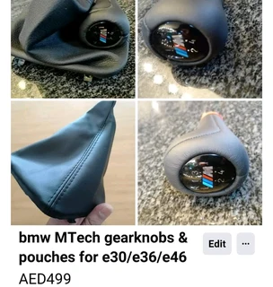 BMW ///Mtech gearknobs n boots -Combo