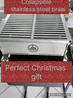 collapsible braai ideal for camping