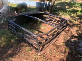 Hilux DC tralie/ cattle rail