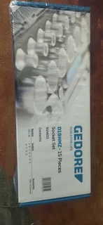 Brand New Fully Sealed-unwanted Gift-retails For Much More -gedore - D19 Hmz Socket Set