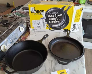 Lodge Cast Iron Combo Cooker For Sale