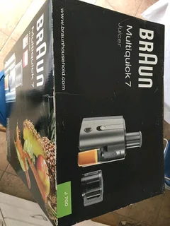 BRAUN Multiquick 7 Juicer