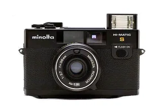 Minolta film camera - Sold as is - U tested