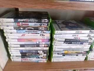 Xbox 360 games to choose from