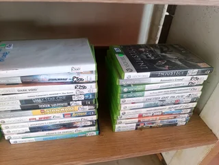 Xbox 360 games to choose from