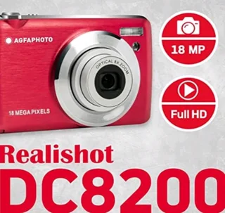 AgfaPhoto Realishot DC8200 Camera 21mp 8x zoom