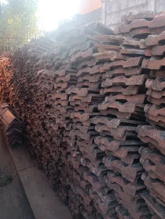 Marseille roof tiles and ridge caps