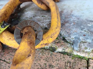 Chain slings for cranes