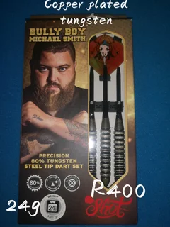 Dartboard and 3 sets included. Also selling beautiful tungsten sets at awesome prices.