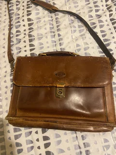 Leather satchel Busby