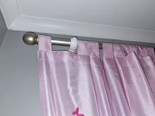 Kids curtains and rod