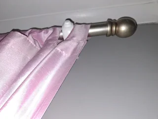 Kids curtains and rod