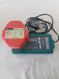 Makita 14.4v cordless battery +charger