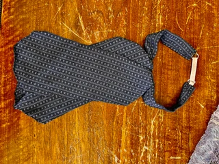 Vintage Silk Ascot Cravat - Spagnolini Paris