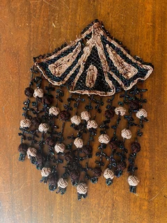 Antique clothing beadwork