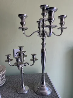 Large and Small Candelabra’s