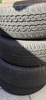 Tyres x 4 Dunlop grandtrek at25 265 65 R17