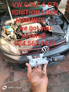 Is your golf 6 GTi igntion jamming wount turn?