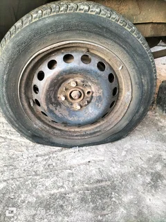 Fiat Strada left side view mirror glass R250