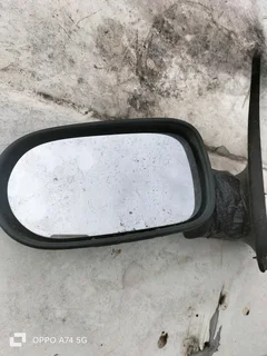 Fiat Strada left side view mirror glass R250