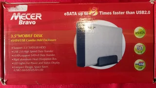 External Hard Drive, Mecer 500GB