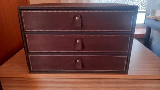 Jewelry Box with 3 Drawers