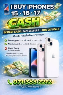 iPhones Wanted for Cash