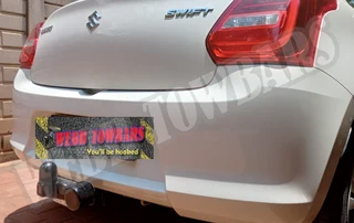 Suzuki Swift towbars expertly manufactured and fitted by Webb Towbars in Gauteng