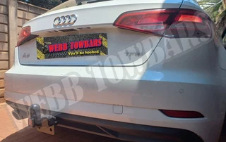 Audi A3 Sportback towbars, expertly manufactured and fitted by Webb Towbars in Gauteng