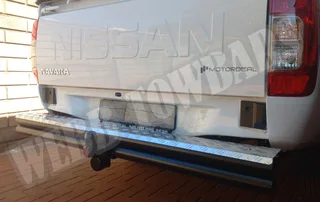 Nissan Navara Double Tube &amp; Step Towbars