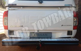 Nissan Navara Double Tube &amp; Step Towbars