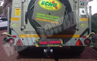 Echo 6 4x4 Bush Trailer Standard/Detachable Towbars