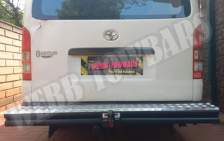 Toyota Quantum Double Tube and Step Towbars