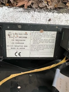 Mercedes CD player