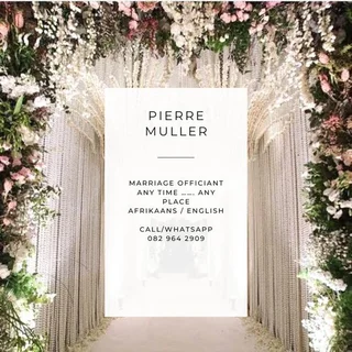 Marriage Officer for Weddings. Any time.......Any place.