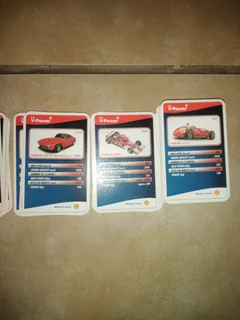 Limited Edition Shell V Power Ferrari Cards