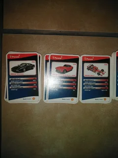 Limited Edition Shell V Power Ferrari Cards