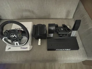 Fanatec Gt Dd Pro Sim Racing Wheel And Pedals