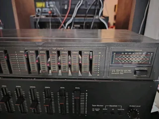 Technics sh 8016 graphic equalizer