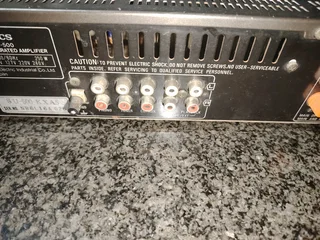 Technics su 500 stereo amplifier