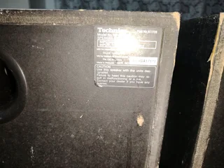 Technics sb eh 750A bookshelf speakers
