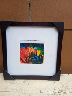Flower art frame with Hpin