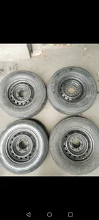 15inch bakkie rims and tyres